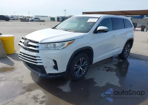 2017 Toyota Highlander Le from USA, damaged, VIN 5TDZZRFH9HS204836